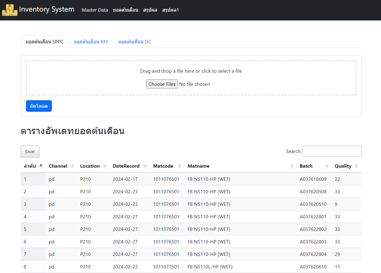 Factory Inventory Management System with SAP Integration