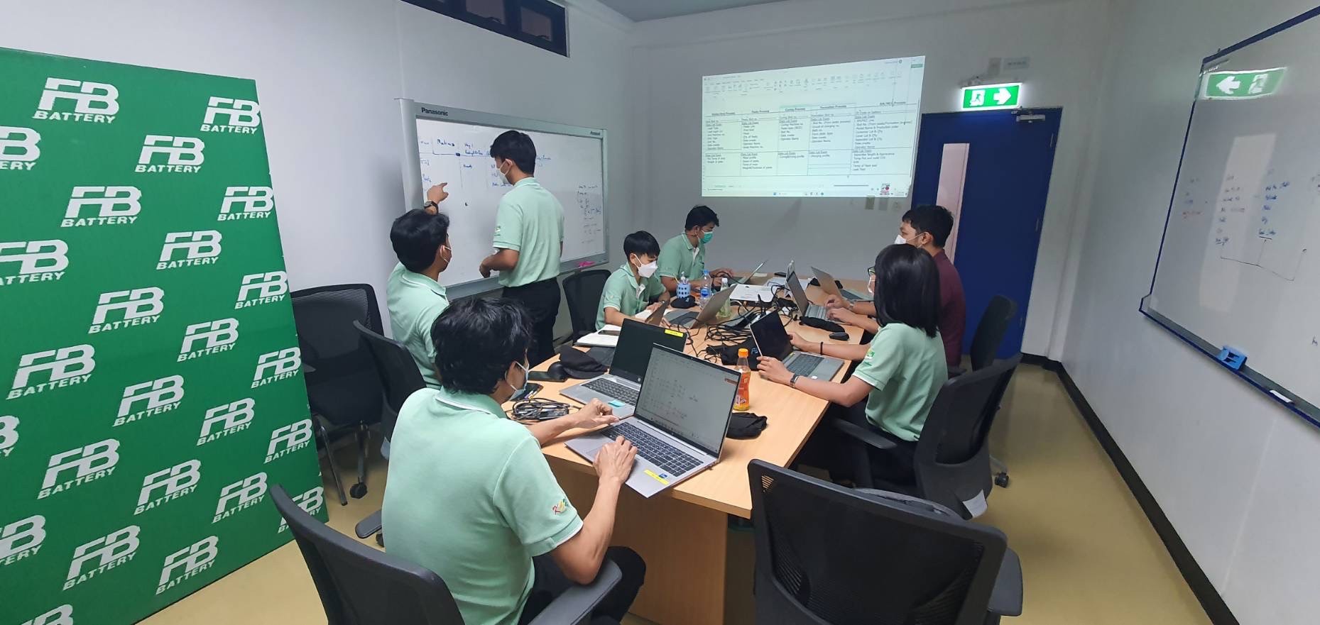 Training การดึงข้อมูลจากเครื่องจักรเข้า Database
