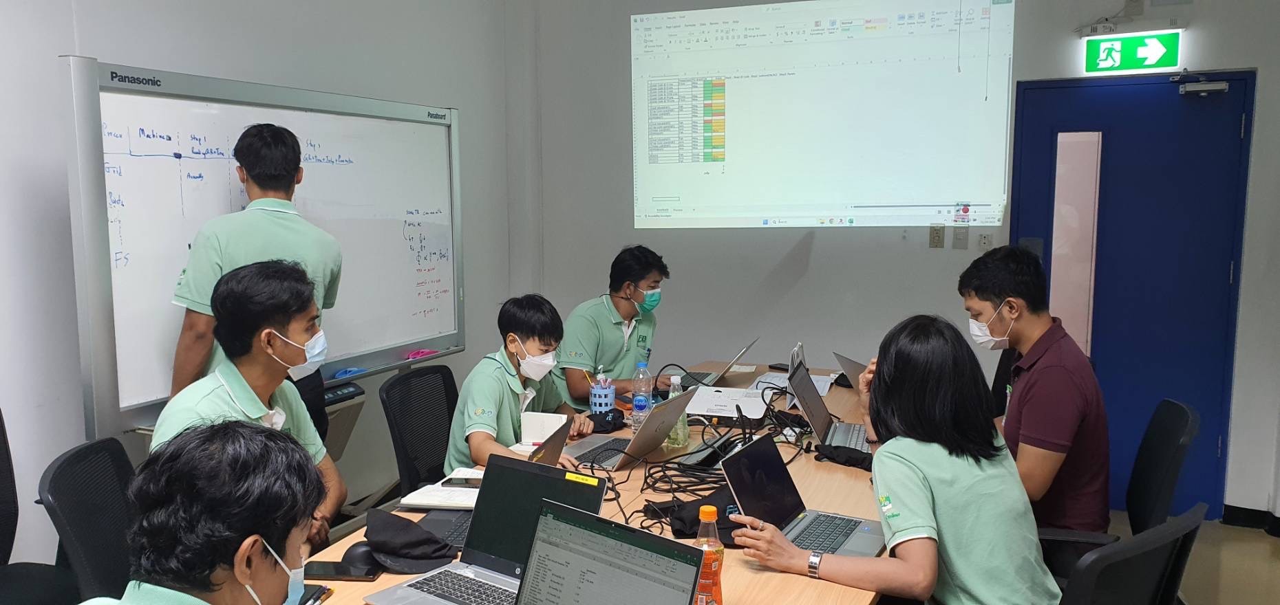 Training การดึงข้อมูลจากเครื่องจักรเข้า Database