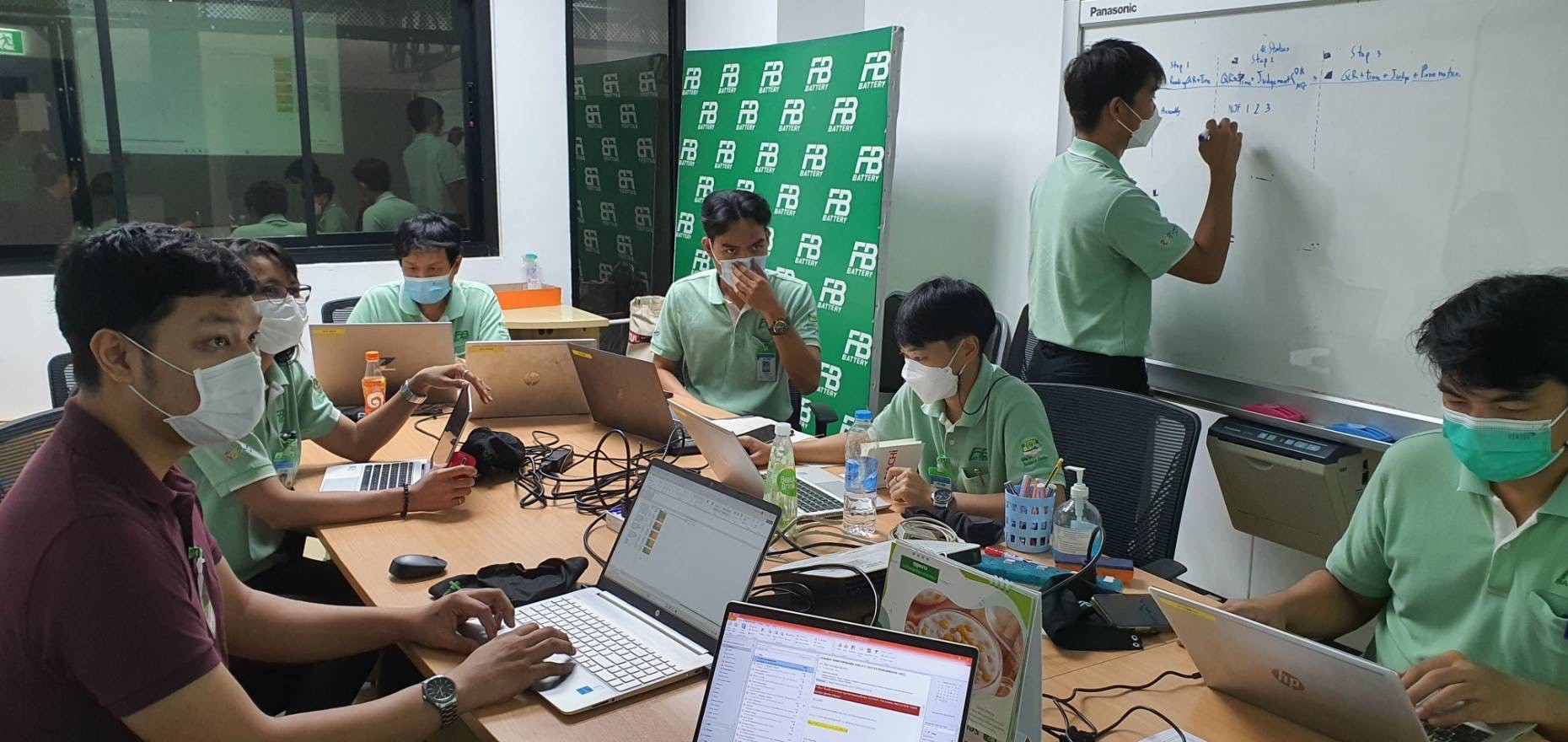 Training การดึงข้อมูลจากเครื่องจักรเข้า Database