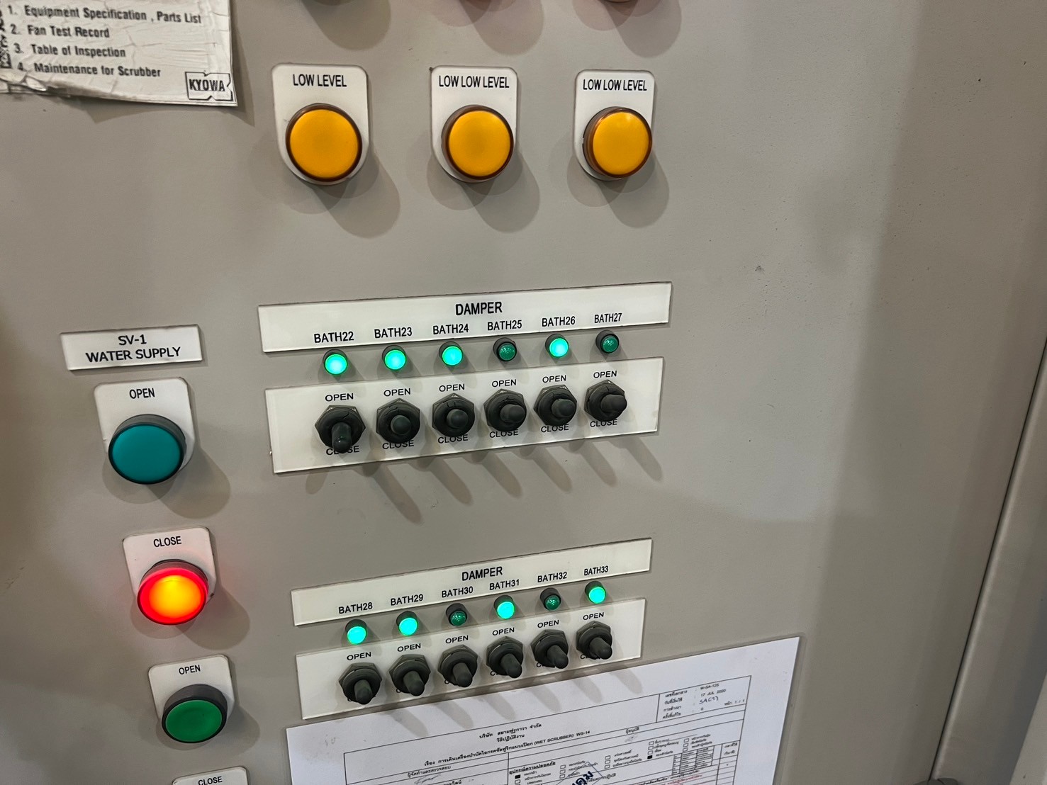 Wet Scrubber Auto Damper & Energy Saving Control Upgrade