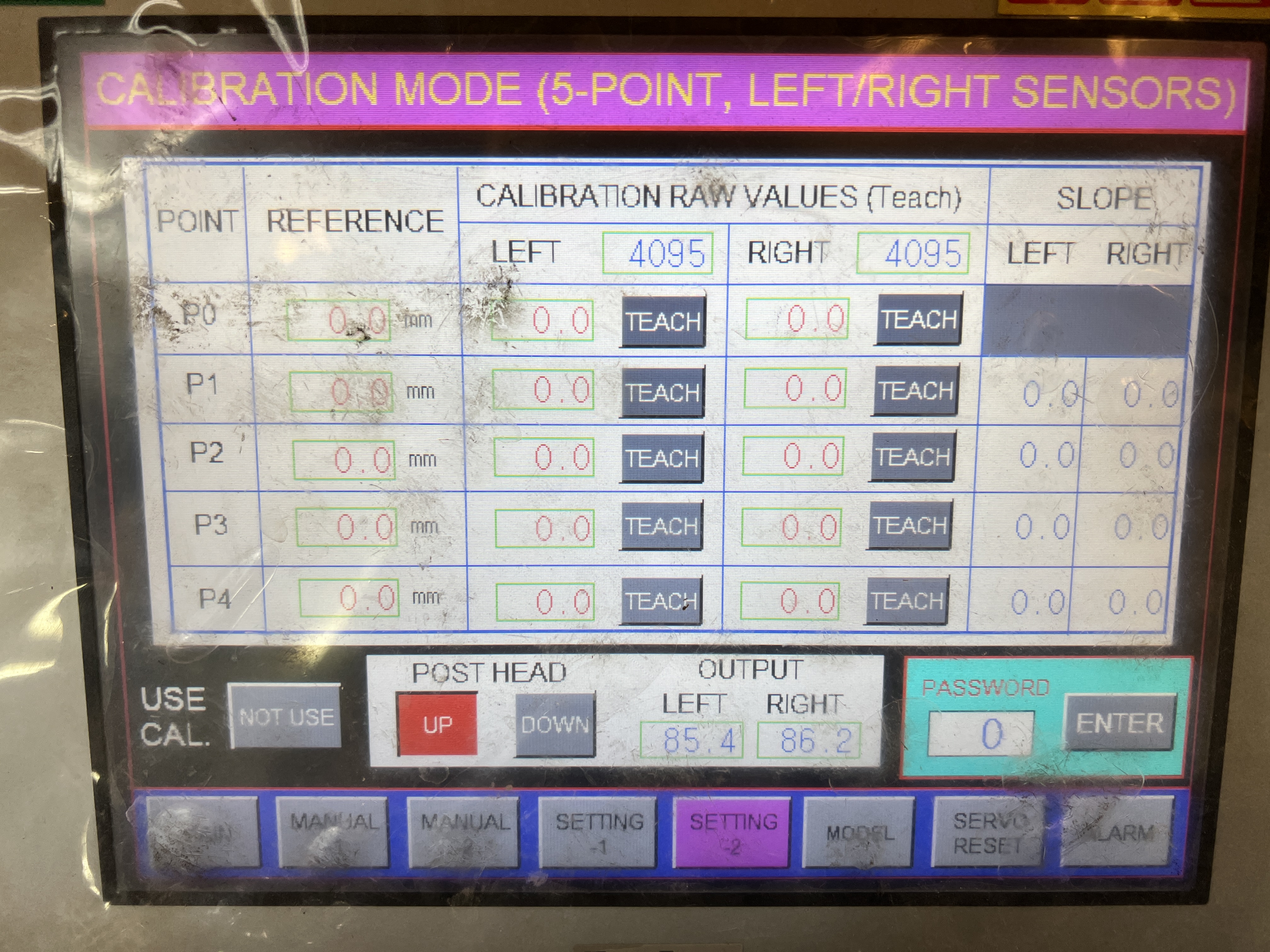 Height Measurement System Improvement with Advanced Calibration
