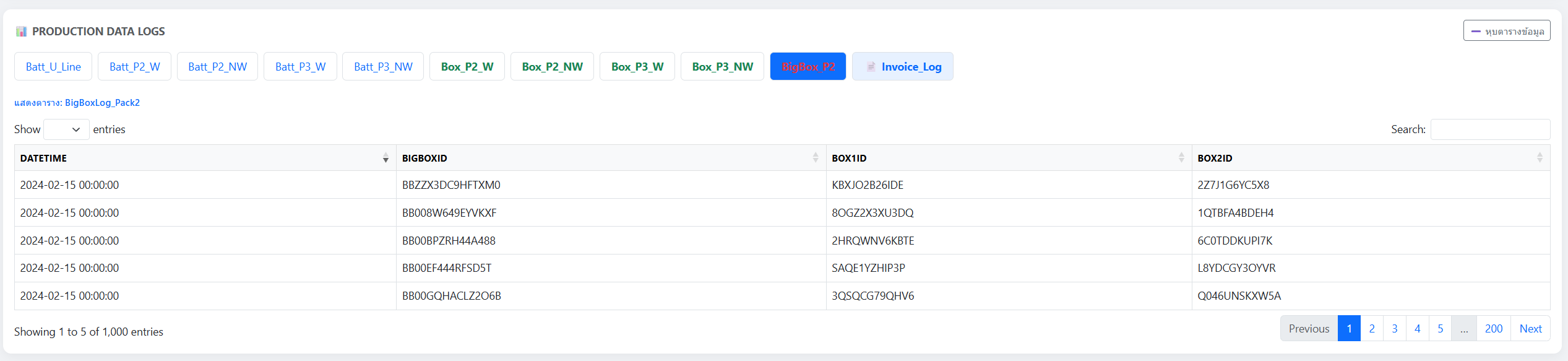 Battery Traceability & Traceback Report System
