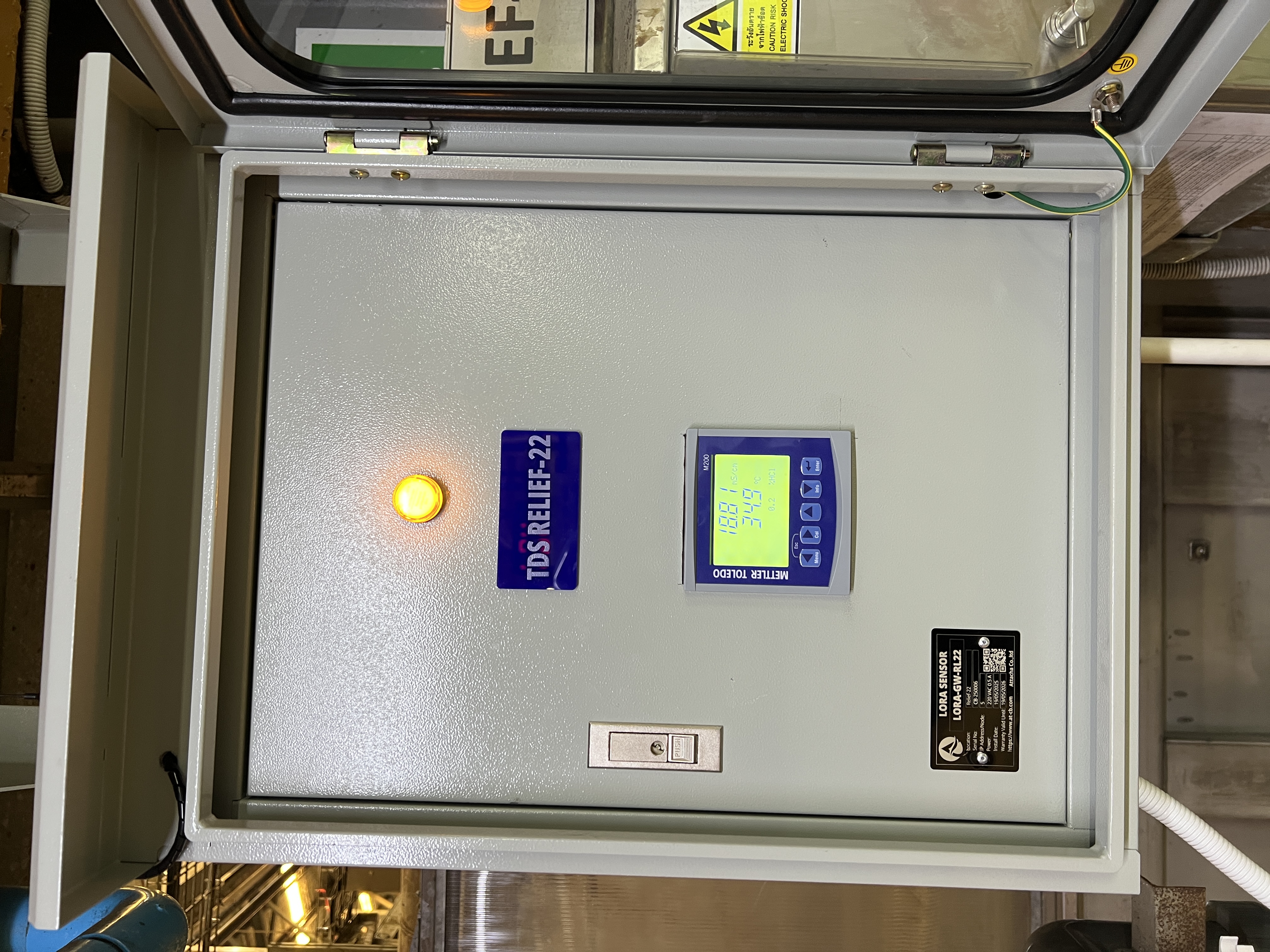 SCADA & LoRa Wireless Monitoring System