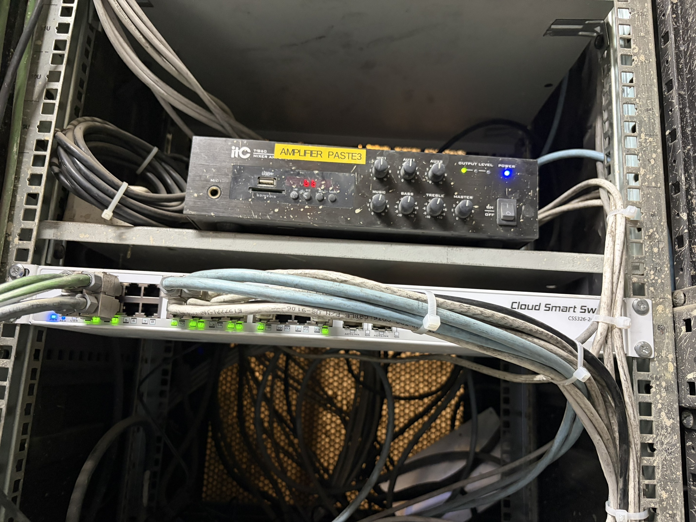 Production Line Fiber Network Cabinet System
